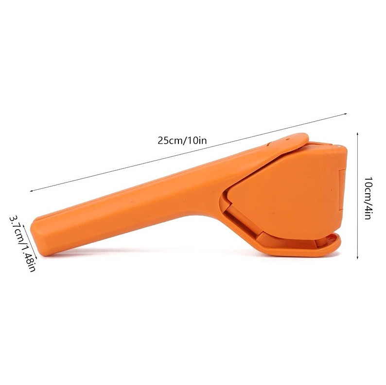 1 pc Foldable Manual Juicer Handheld Lemon Lime Fruit Squeezer with Pip Catcher gallery