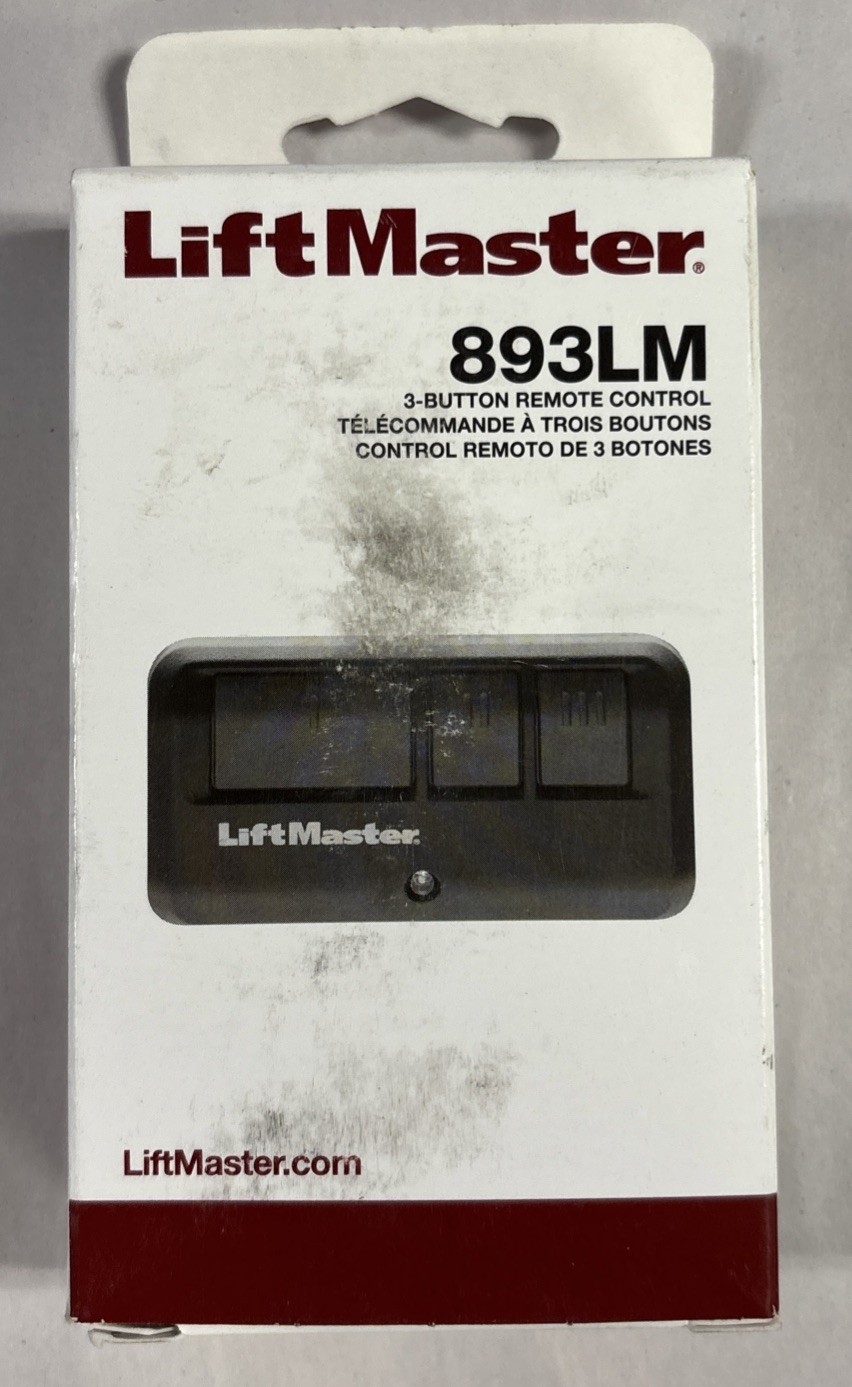 OEM LiftMaster 3 Button Remote Control MyQ 893LM Chamberlain NEW gallery
