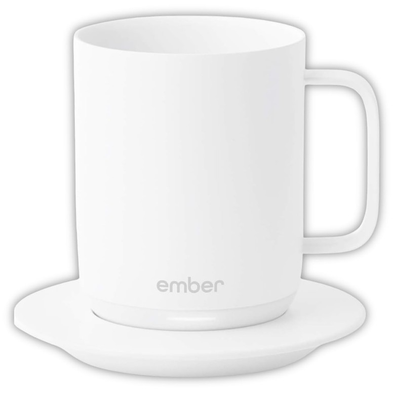 Ember Temperature Control 10oz Smart Mug 1hr Battery Life White App Control gallery