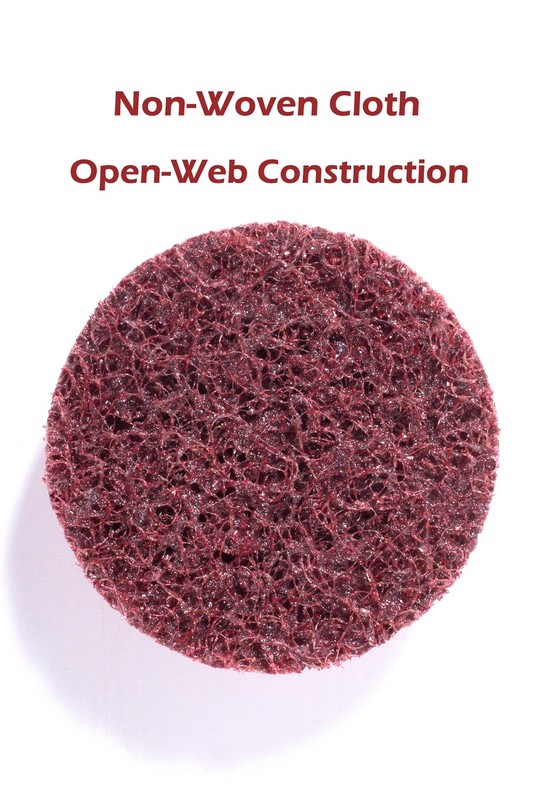 50x 2 inch Medium Surface Conditioning Discs Roll Lock Die Grinder Sanding Pads gallery