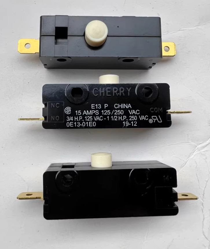 1PC Cherry Micro Switch E13 P 2-pin Normally Open Normally Closed 15A 250VAC