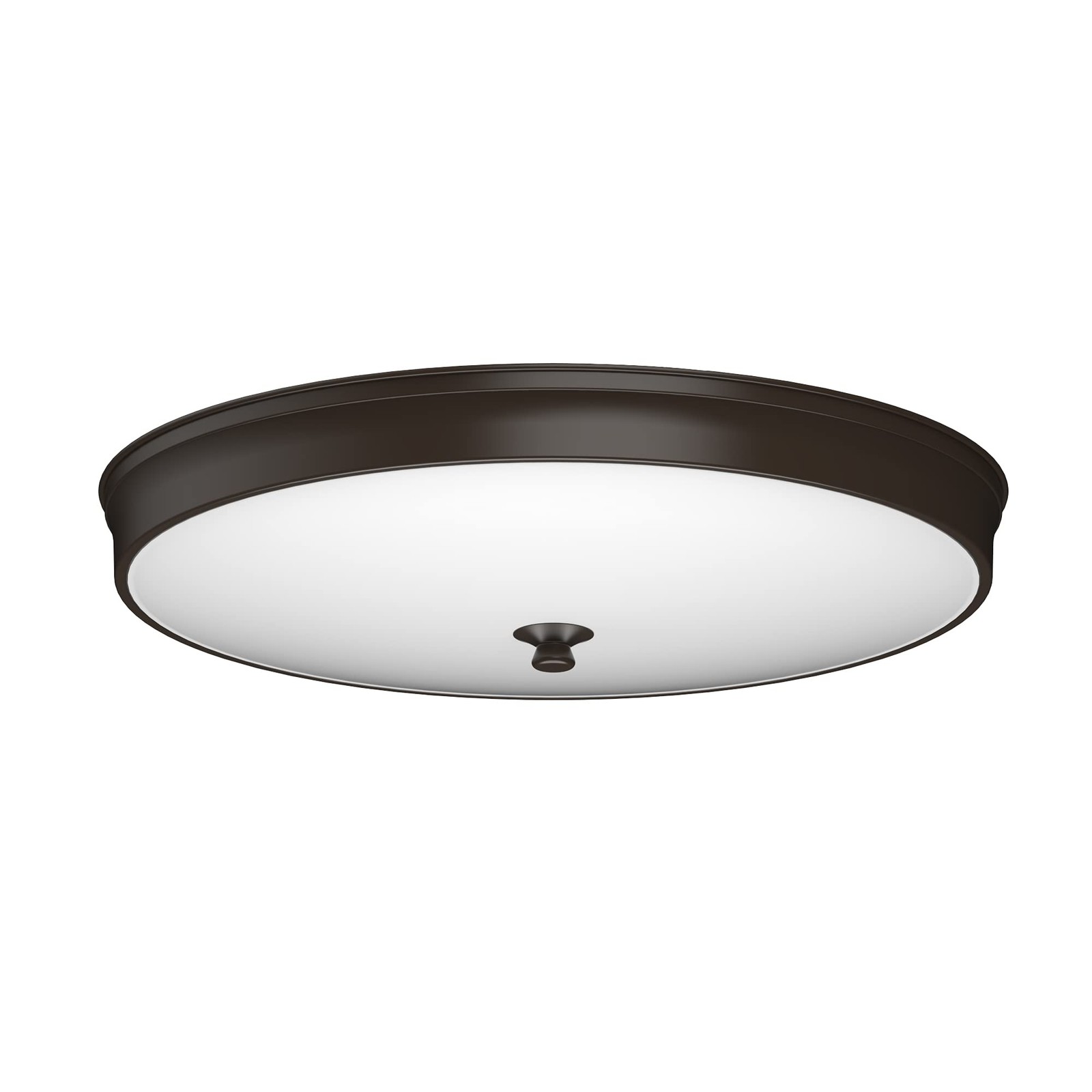 DYMOND LED Ceiling Light 14" Dimmable Flush Mount Espress Brown) gallery