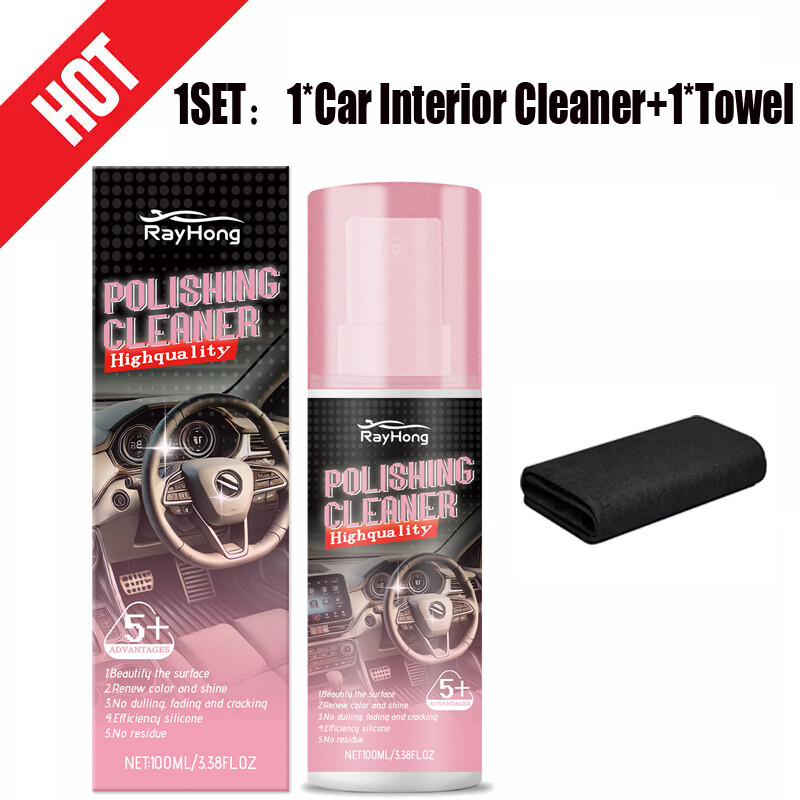 3X Polishing Cleaner Car Interior, Car Interior Detailer and Cleaner 100ml 2025 gallery