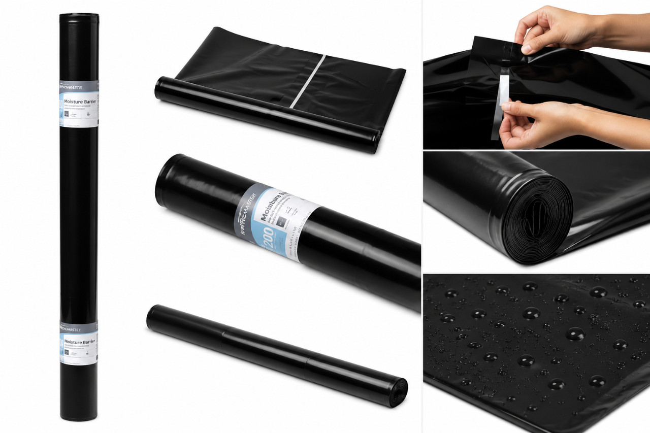 TrafficMaster 6 Mil Moisture Barrier Underlayment 200 Sq Ft Roll 10' x 20' New gallery