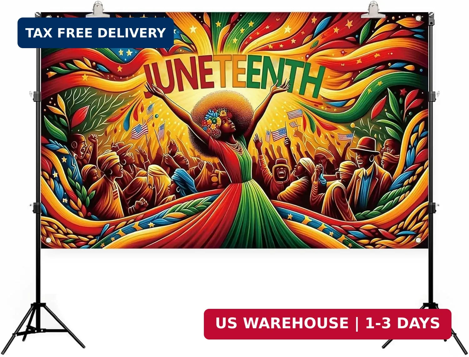 Juneteenth Photo Backdrop Happy Juneteenth Banner Juneteenth Decor 19th June 186 gallery