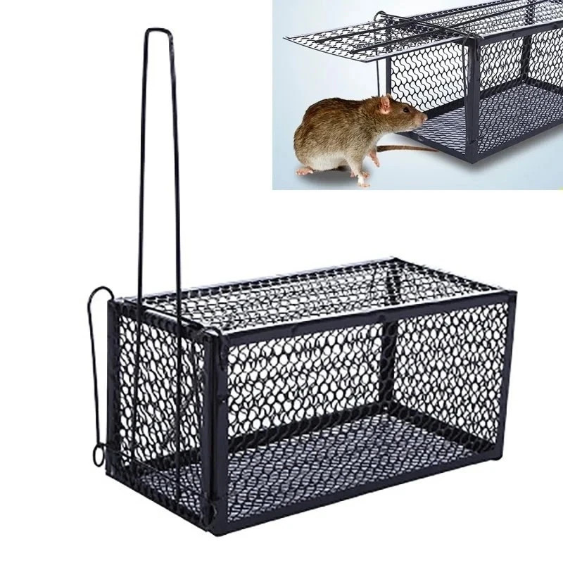 Rat Trap Humane Mouse Traps Work Small Rodent Animal-Mice Catch Release Reusable gallery