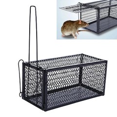 Rat Trap Humane Mouse Traps Work Small Rodent Animal-Mice Catch Release Reusable