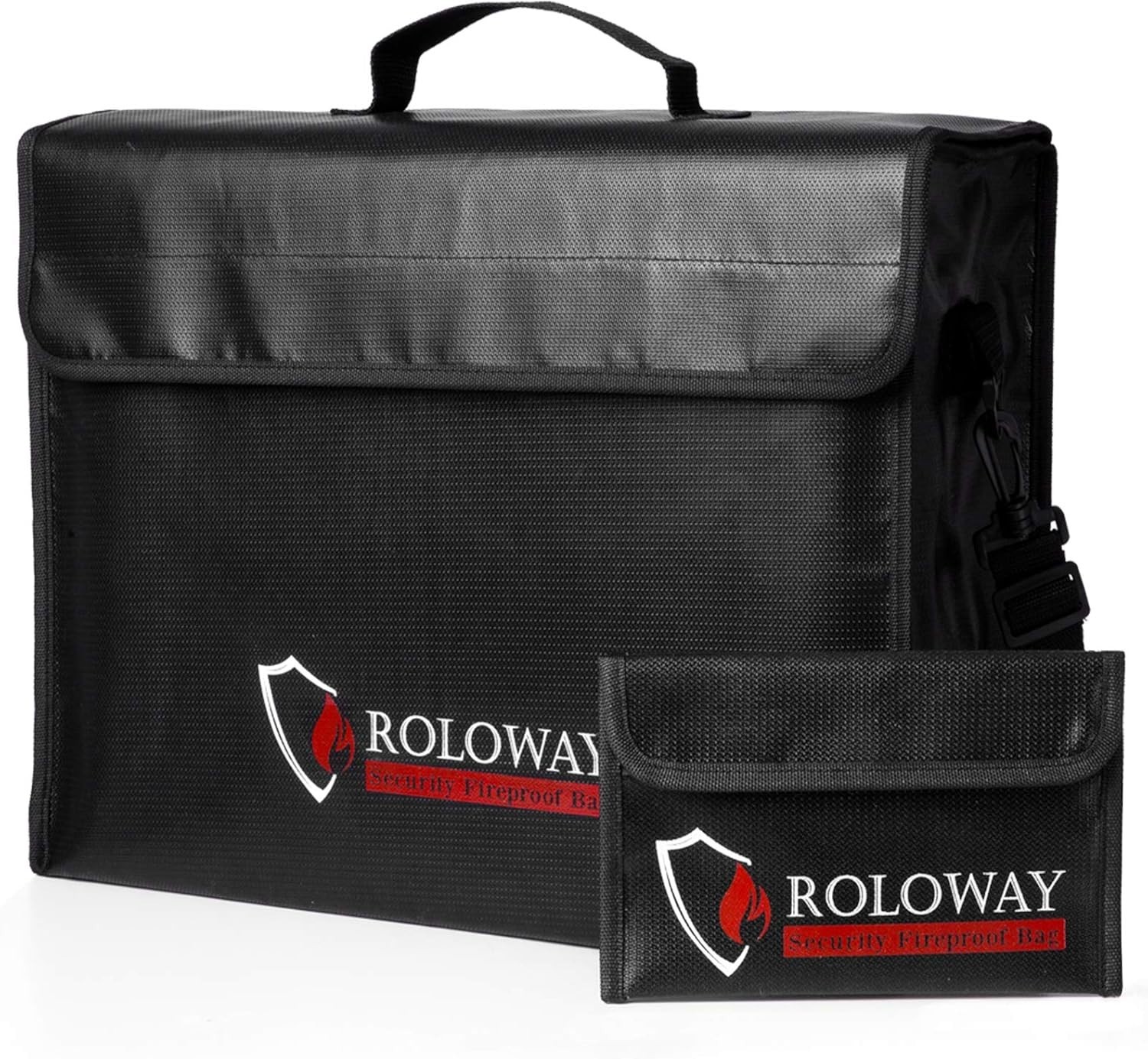 Sturdy Water-Resistant Fireproof Bag - Secure Storage for Valuables & Documents gallery