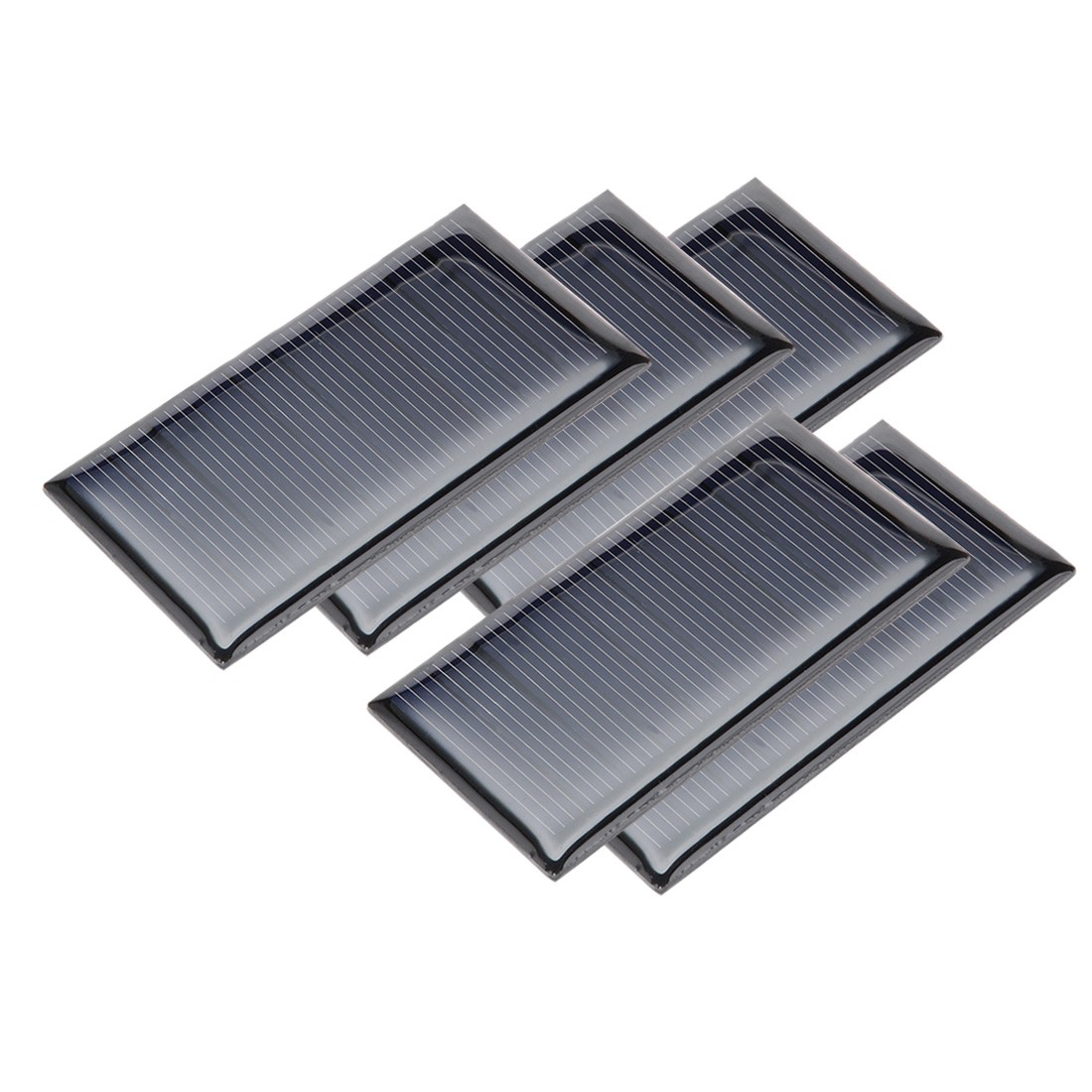 5 Pcs 5V 60mA Poly Mini Solar Cell Panel Module DIY 68mm x 37mm gallery
