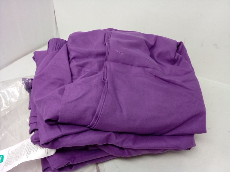 Bedsure Get Cozy 100%Polyester Sheet Set Purple {81"w x 98"l } gallery
