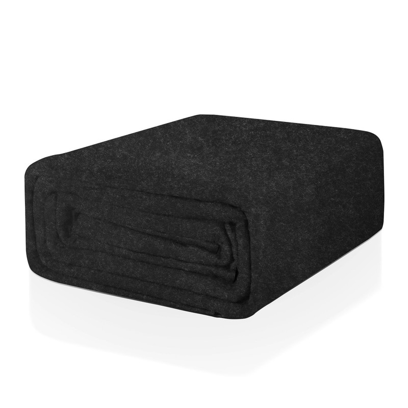 15 FT Round Pool Liner Pad For Above Ground Pools Durable Under Pool Mat Black gallery