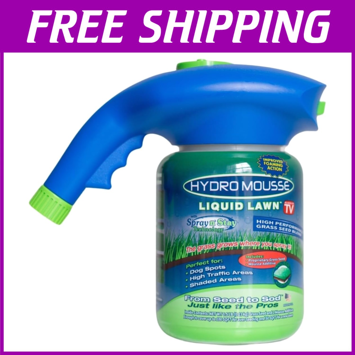 Liquid Lawn System - Spray Kit for Grass Seeding* gallery