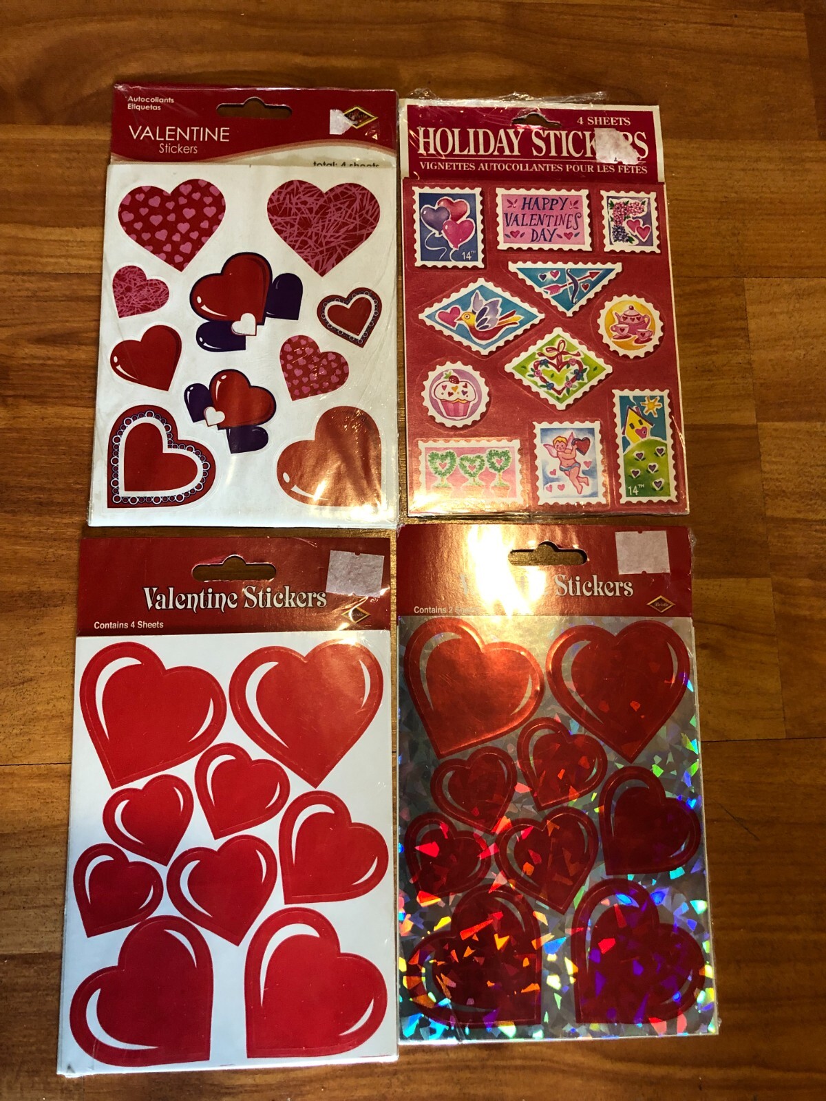 Valentines Stickers Varied Vintage U Pick NOT a LOT gallery