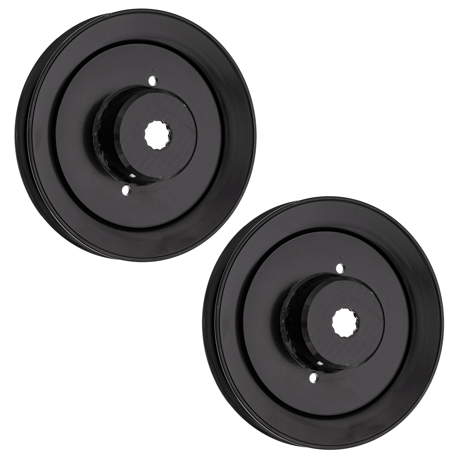 8TEN Spindle Pulley for Husqvarna 46 In Deck RZ4219 RZ4619 Z246 539113962 2 Pack gallery