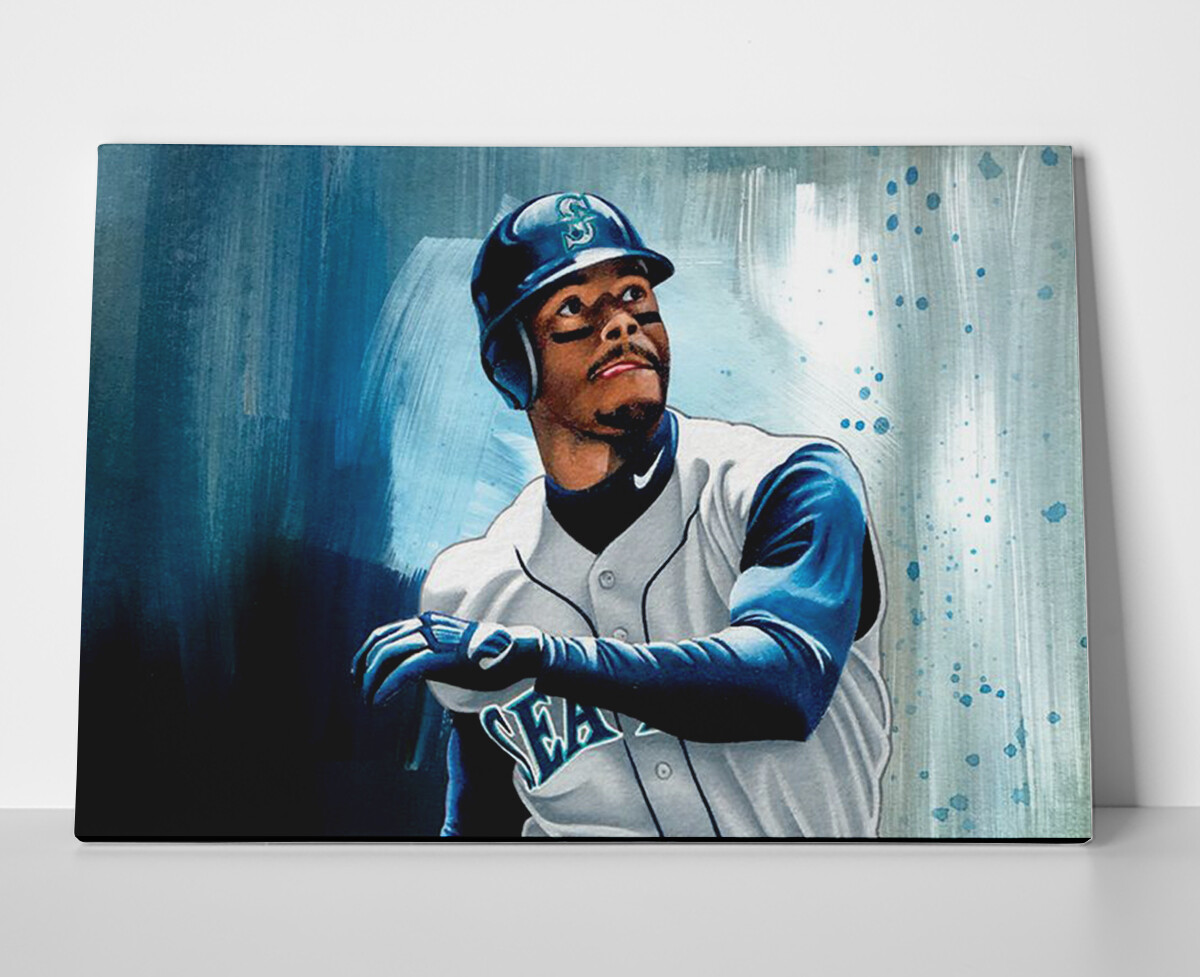 Ken Griffey Jr Mariners Poster or Canvas gallery