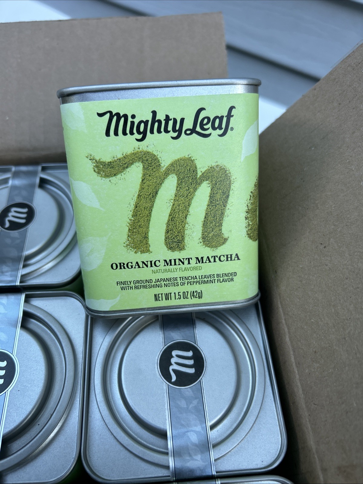 (6) Mighty Leaf Organic Spiced Turmeric Matcha Tea Powder 1.5 Oz (09/27) gallery