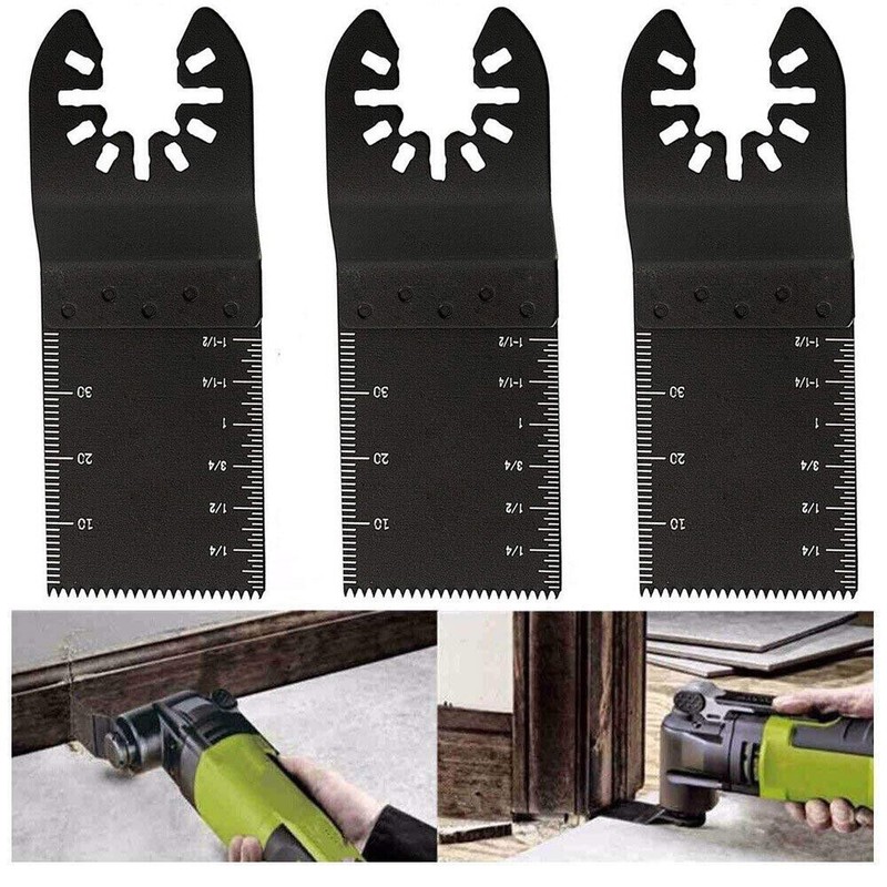 10-60Pcs Oscillating Multi Tool saw blades Wood Metal Cut Cutter For Dewalt Fein gallery