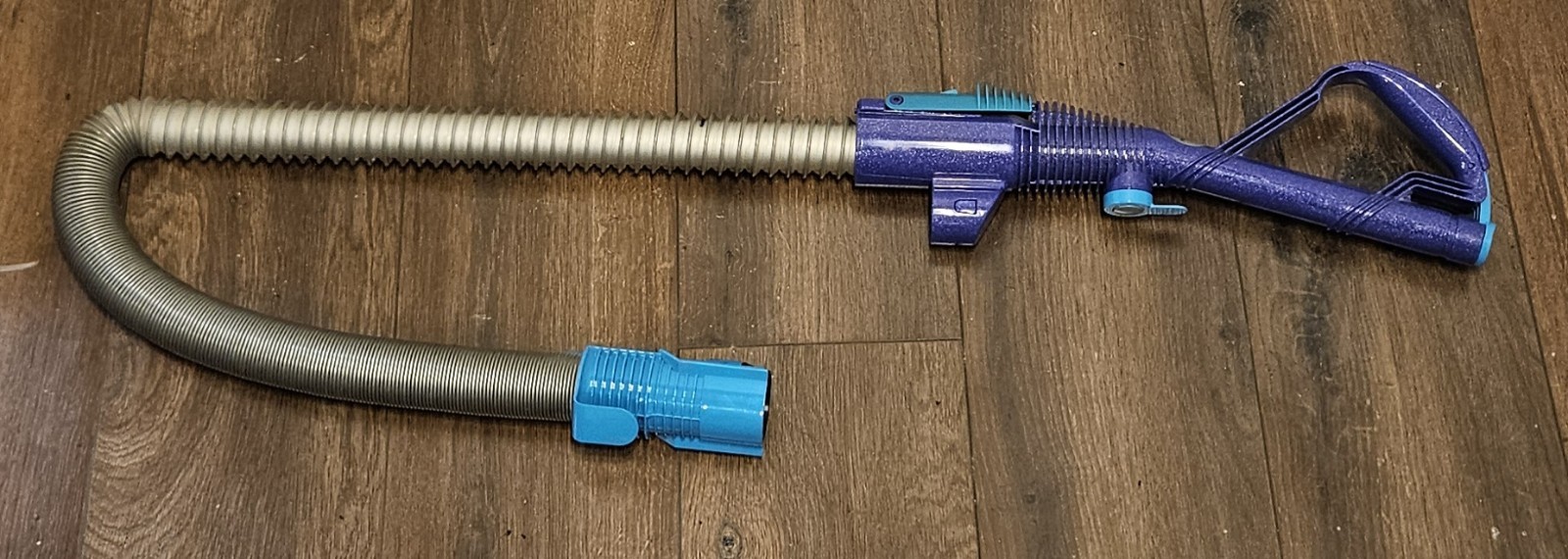 Dyson DC07 Vacuum Wand Handle & Flex Hose OEM Replacement Purple Teal - TESTED gallery