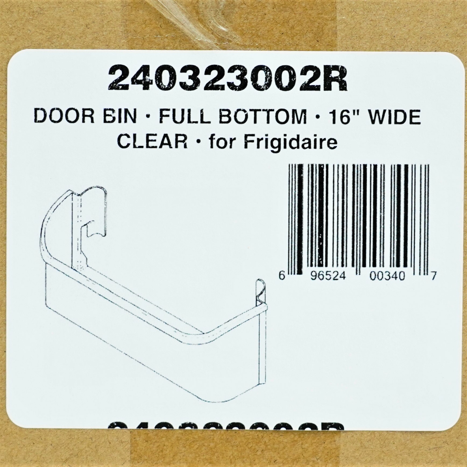 240323002 for Electrolux Refirgerator Door Bar Bin Shelf PS429725 AP2115742 gallery