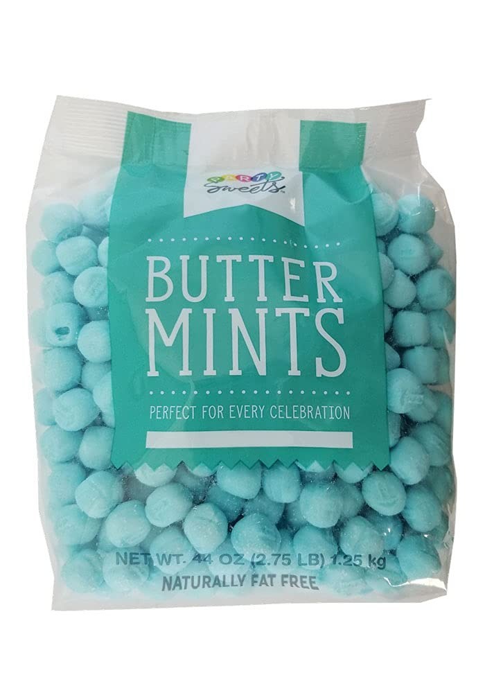 Blue Buttermints 2.75 Pound Pack Party Favors Decorations Soft Mint Candy gallery