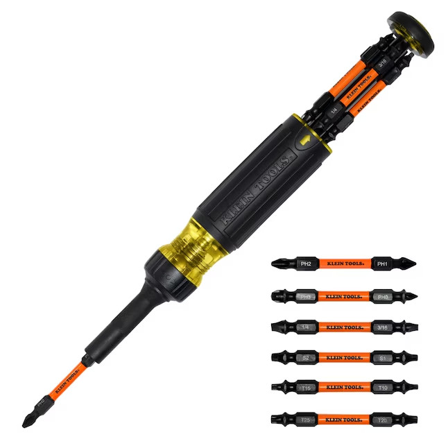 Klein Tools 32313HD 13-in-1 Ratcheting Impact Rated Screwdriver gallery