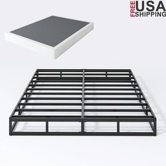 Full Box Spring Squeak Resistant Easy Assembly Mattress Support Cover Heavy Duty