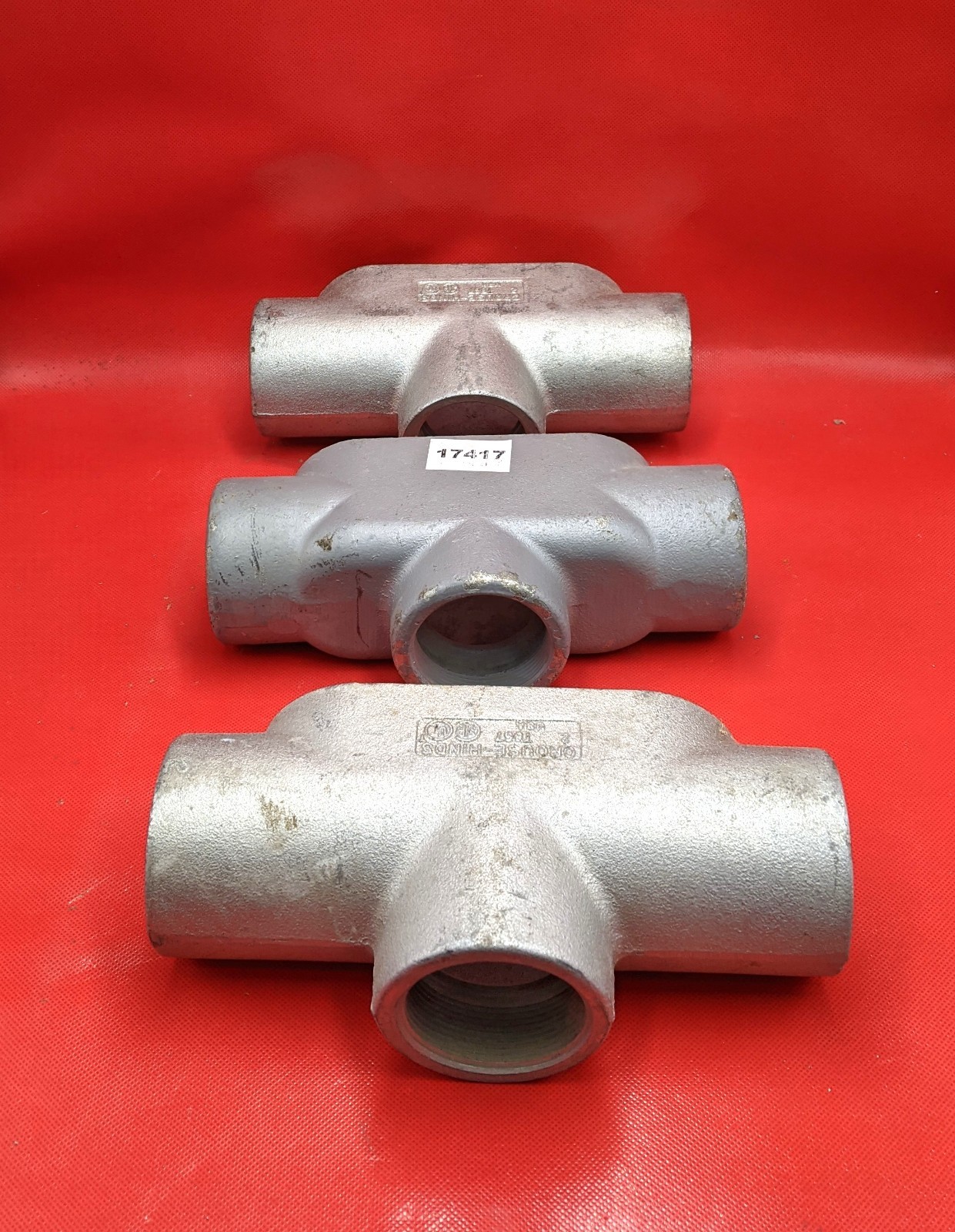GROUSE HINDS TB67 2" CONDUIT OUTLET BOX SET OF 3 WD-17417 *FINAL SALE* gallery