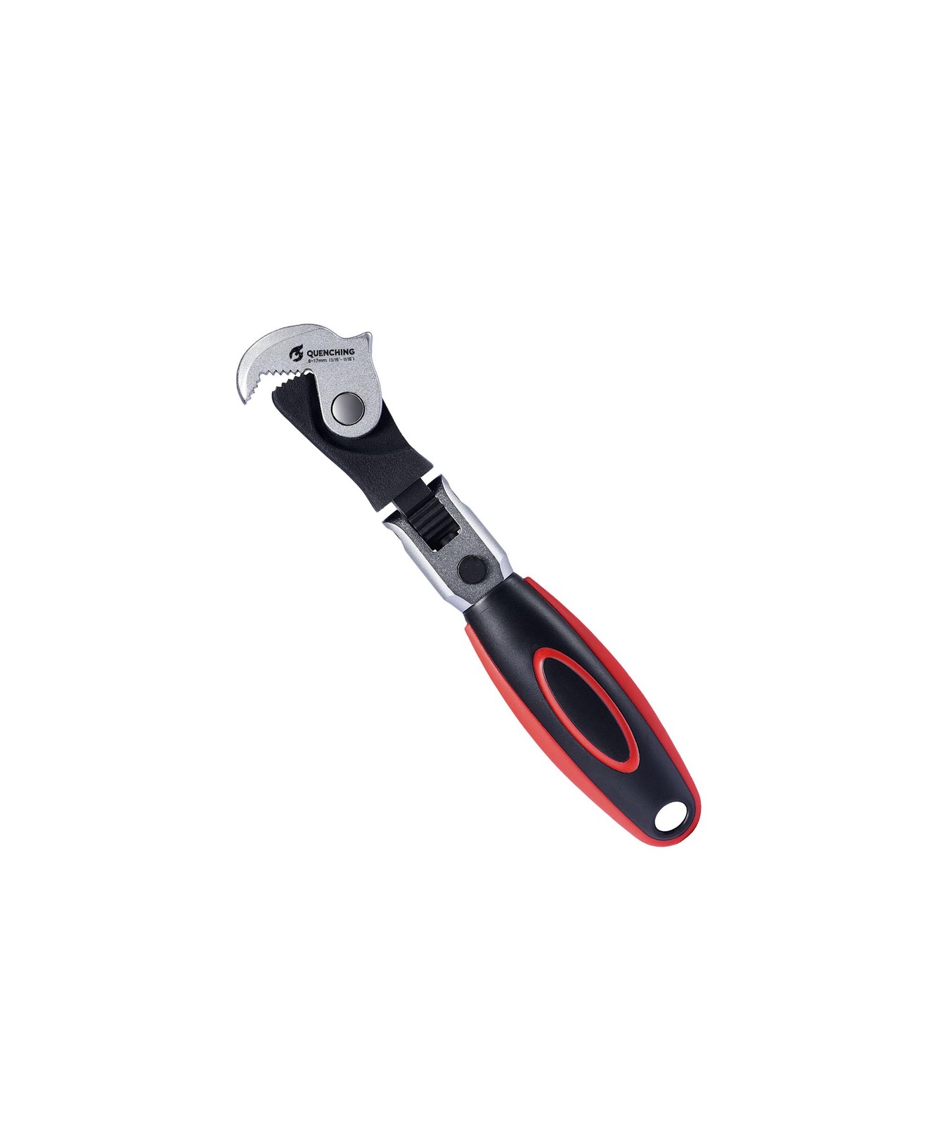 Self Adjusting Crowfoot Wrench, 7.5" Auto Jaw 5/16" to 11/16", 8 to 17 mm, Ru... gallery