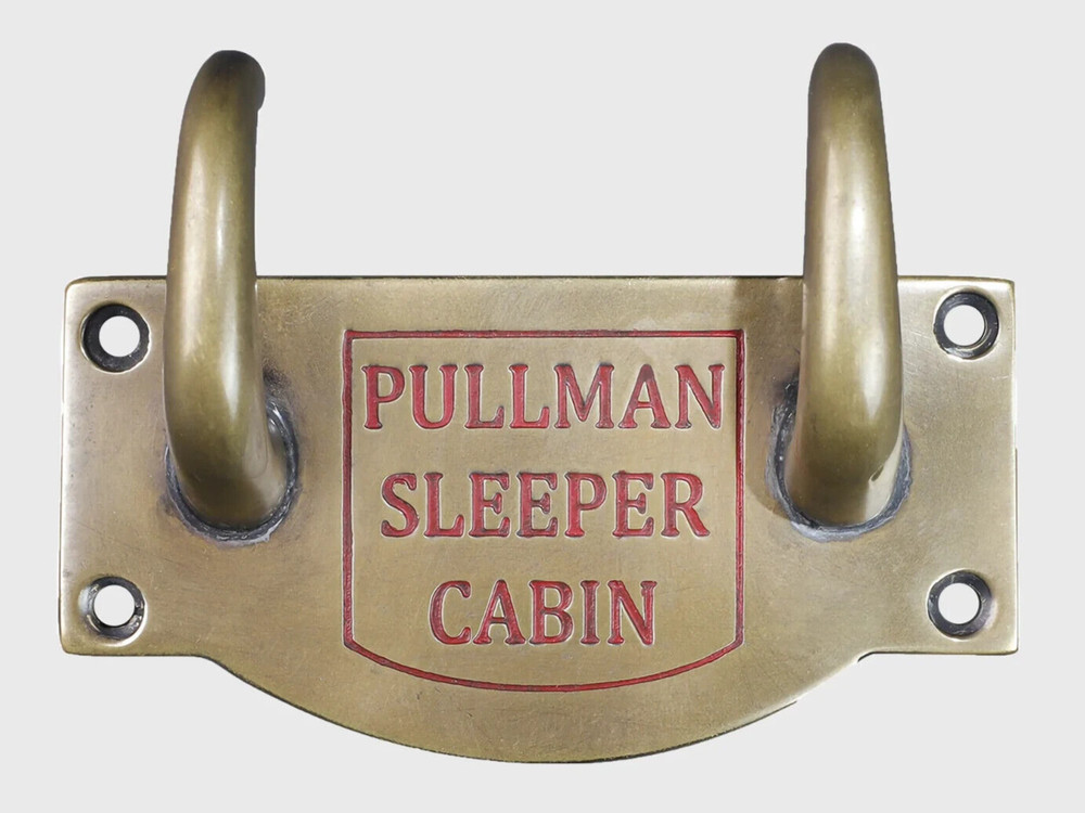 Pullman Sleeper Cabin Coat Hook 4" Replica Train Railroadiana Railway Decor New