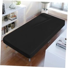 Cot Sheets 31″ x 75″, Cot Size Sheet Fitted with Cot Sheet 31″ x 75″ Black