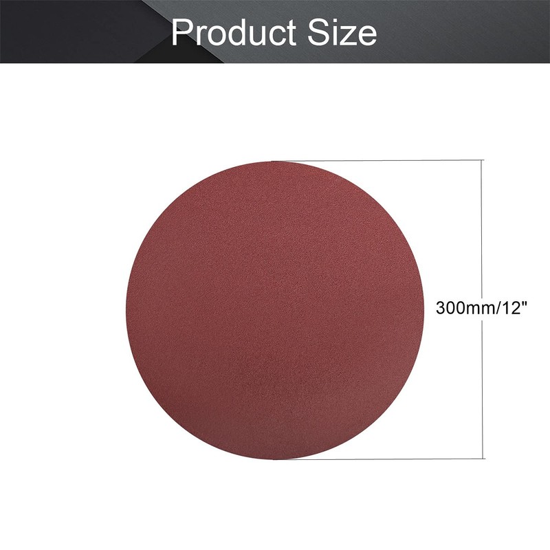 PSA Sanding Discs, 12-inch Self Stick Adhesive Back Sandpaper, 80 Grits No-Ho... gallery