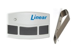 Linear MTS3, 3 Button Remote, Megacode Transmitter – DNT00093 for Receivers