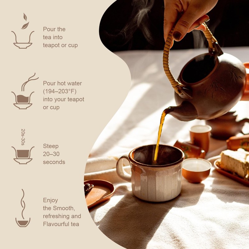 Black Tea Loose Leaf Sampler Gift 6 Pack Rich Smooth Full-Bodied Flavor gallery