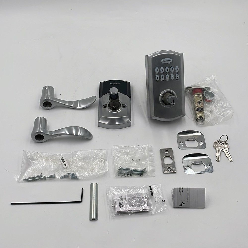 Kwikset SmartCode 955 Light Commercial 10-Button Keypad Satin Nickel