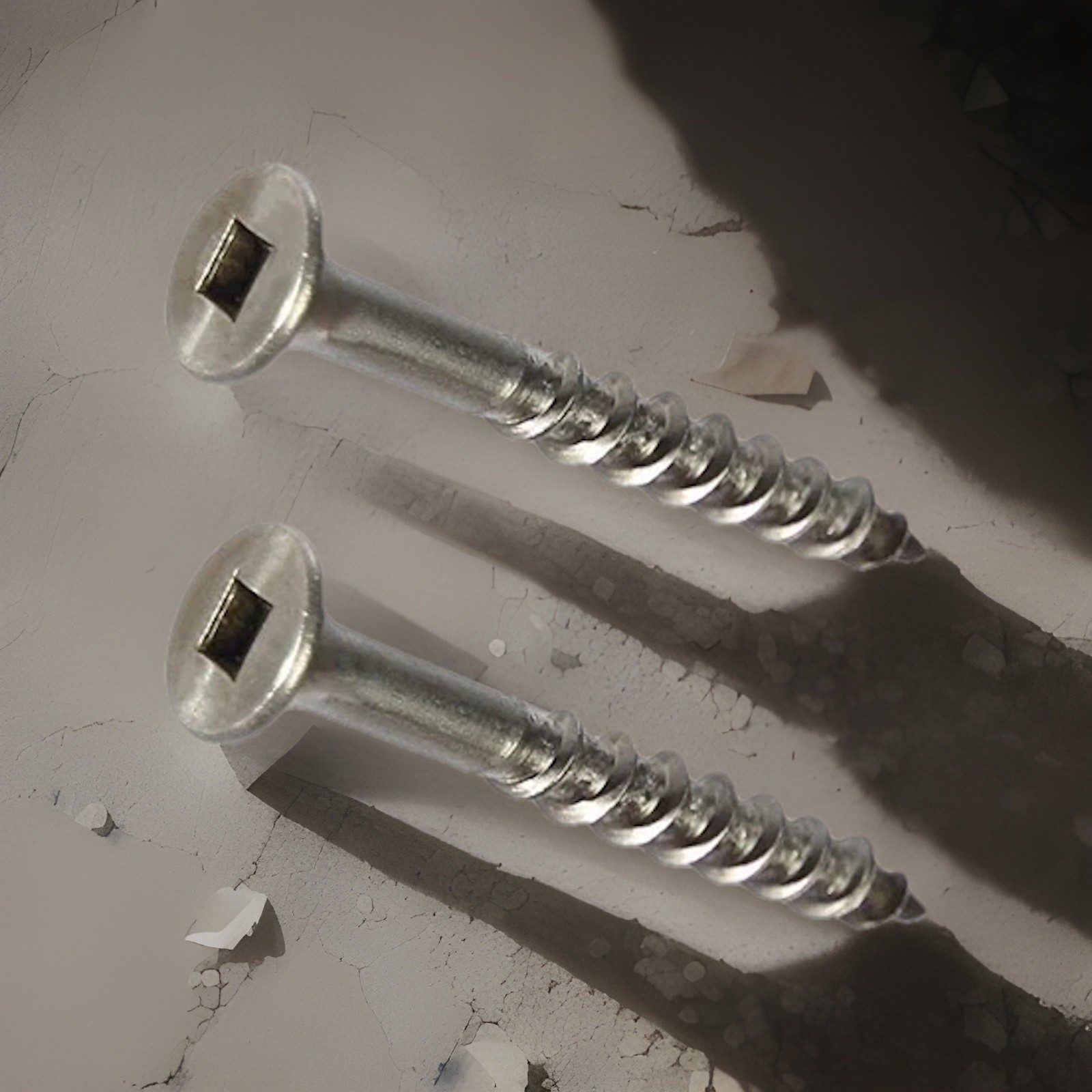 Grip Rite #8 X 1-5/8" Square Drive Wood Screw - 316 SS, 5000 pc box gallery