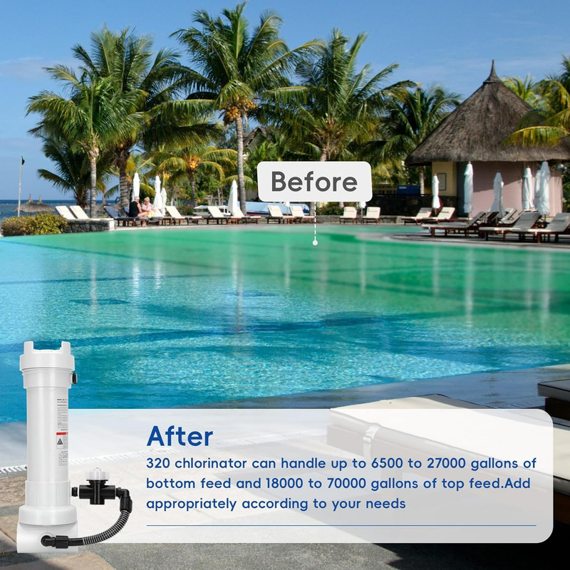 320 Chlorinator R171096 Compatible with Rainbow 320 Automatic In-Line Chlorine/B gallery
