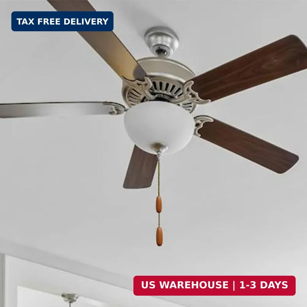 120+ Inch Ceiling Fan Pull Chain Extension Bronze 3mm Ball Chain with Connectors gallery