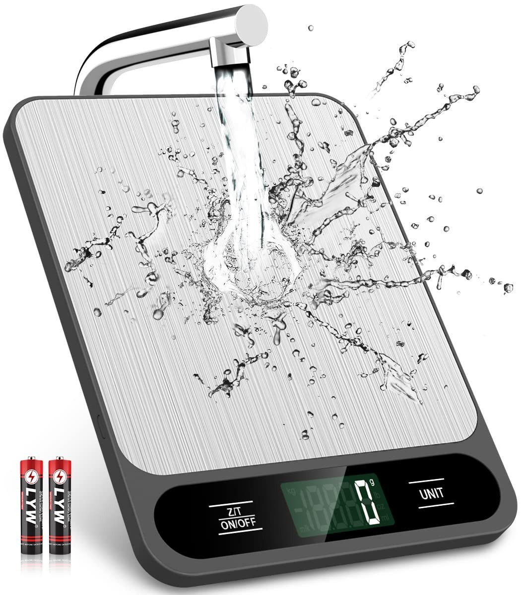 Food Scale, 10kg/22lb Digital Kitchen Scale Weight Grams and Ounces for Baking gallery