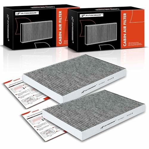 2-PC Cabin Air Filter with Activated Carbon Compatible with Dodge Charger gallery