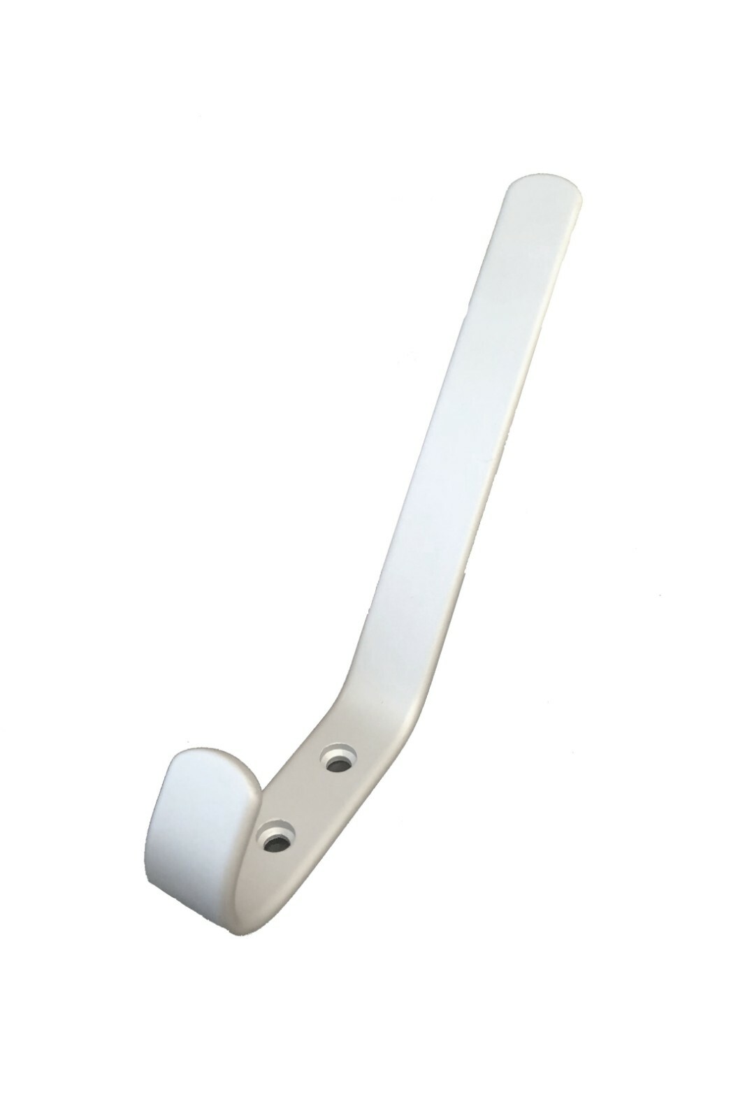 Coat Hook Hanger Cabinet Hardware Entryway Wall Mount White Matte Aluminum gallery