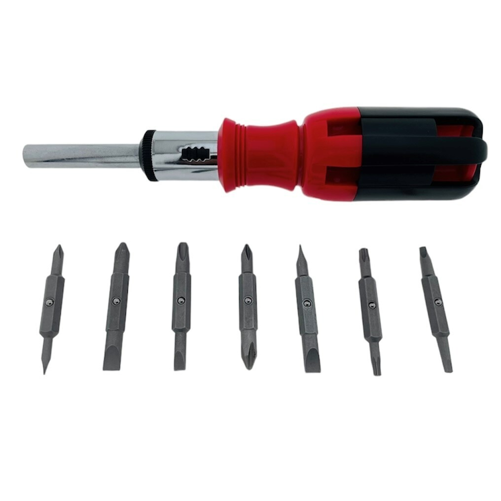 TruePower 15 in 1 Ratcheting Screwdriver Bit Set Phillips Flat Head Torx Square gallery
