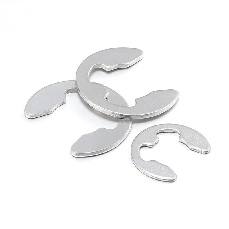 Stainless Steel E-Clips External Retaining Washers C-Clip 1.5mm – 15mm DIN 6799 gallery