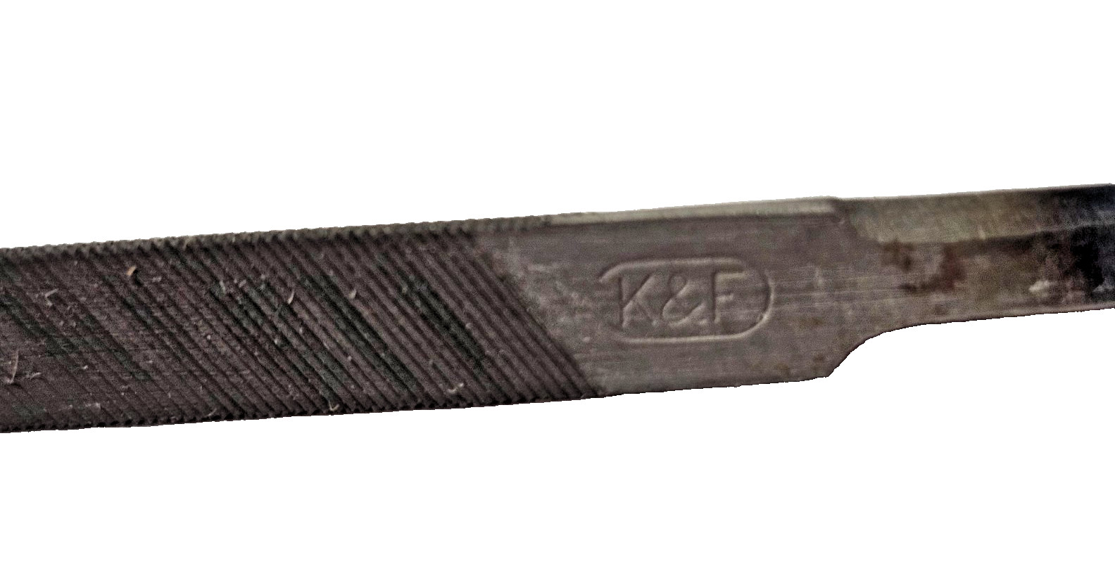 Nicholson / K&F 14106 4" Slim Taper File Single Cut Triangular USA MADE N.O.S. gallery