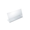 Azar Displays Angled L-Shaped Frame 8.5"x 3.5''High, 10-Pack gallery