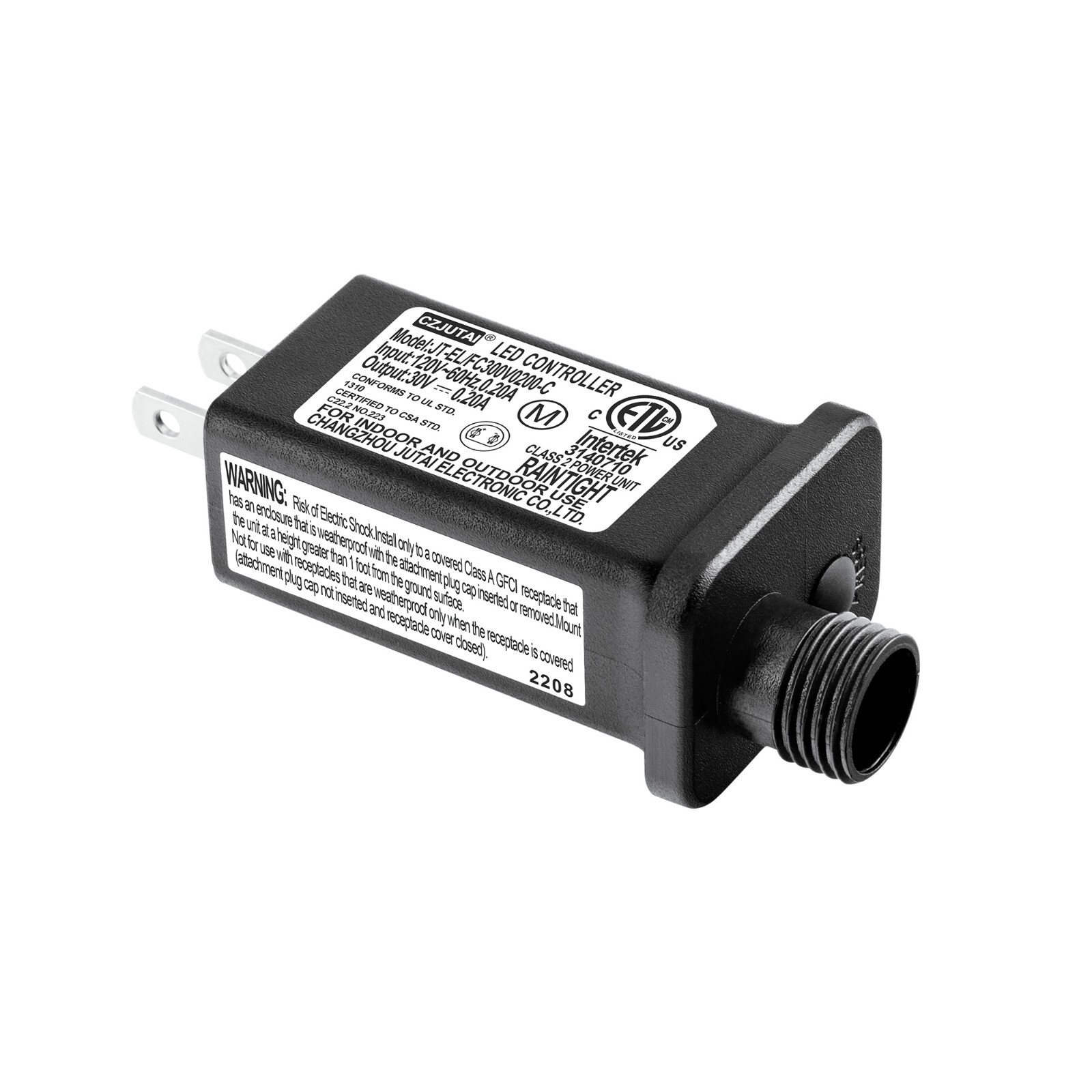 30V 0.2A Replacement LED Transformer JT-EL/FC300V0200-C Class 2 Power Supply gallery