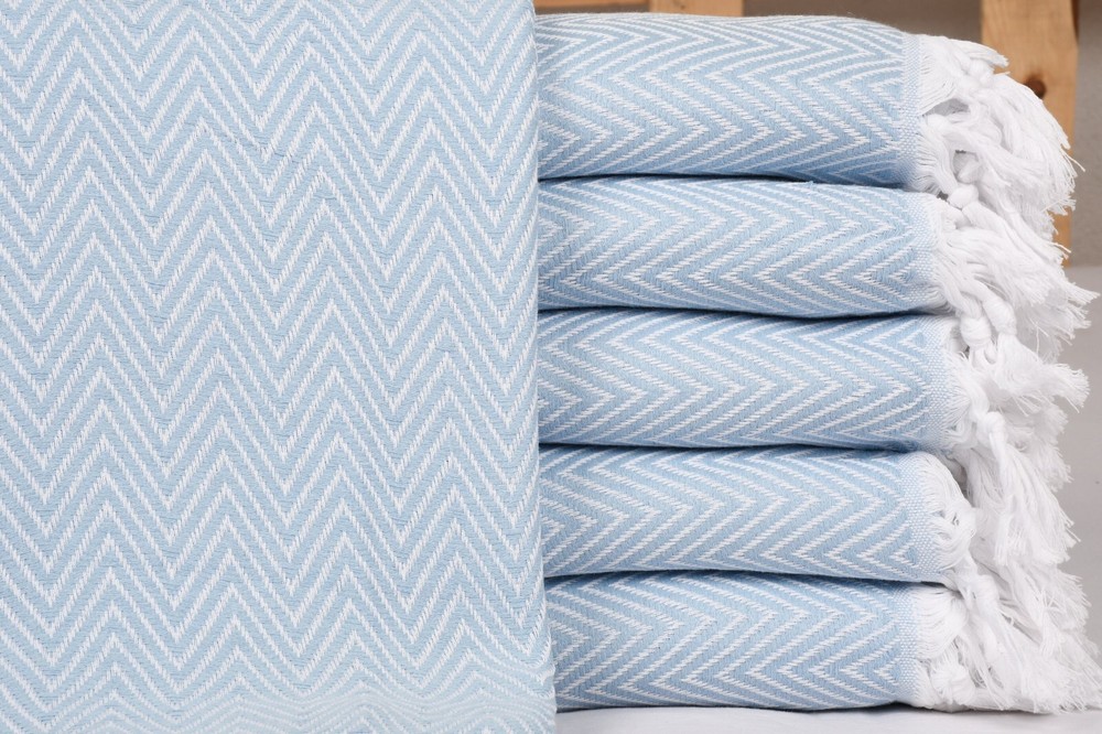 Sofa Blanket, Bedcover, Baby Blue Blanket, 78x94 inches Blanket