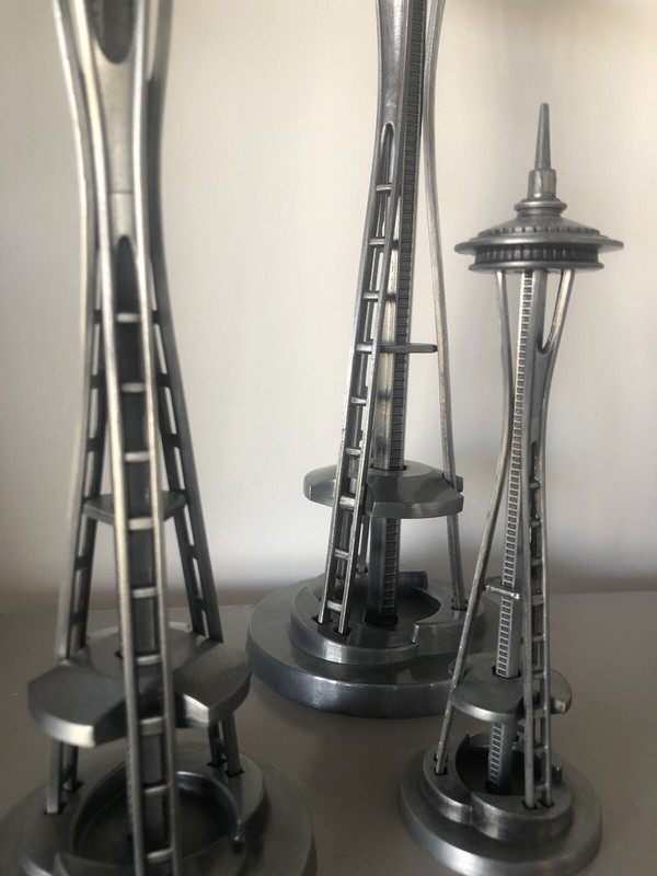 Exclusive Seattle Space Needle 6”, 9”, or 12” Zinc Statue - Officially Licensed gallery