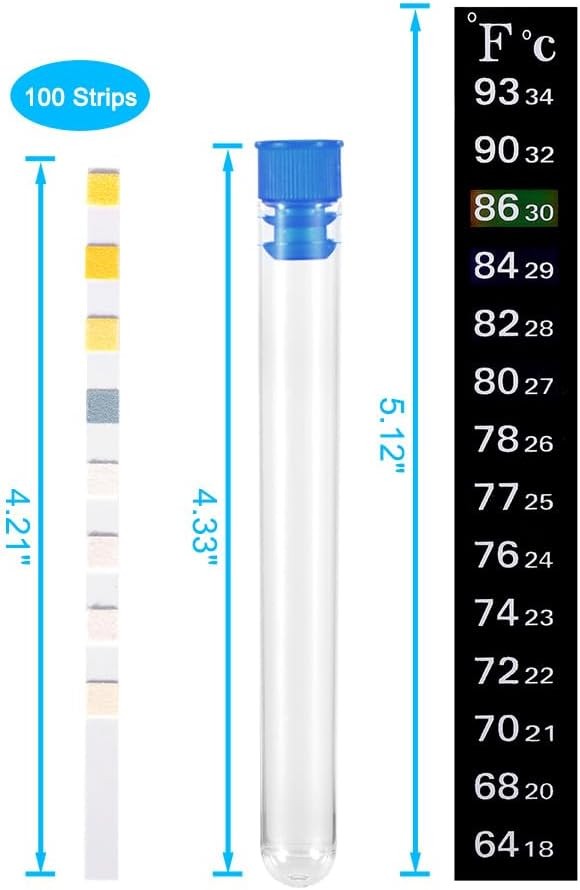 8 in 1 Aquarium Test Kit Fish Tank Test Strips Accurate Water Quality Testing St gallery
