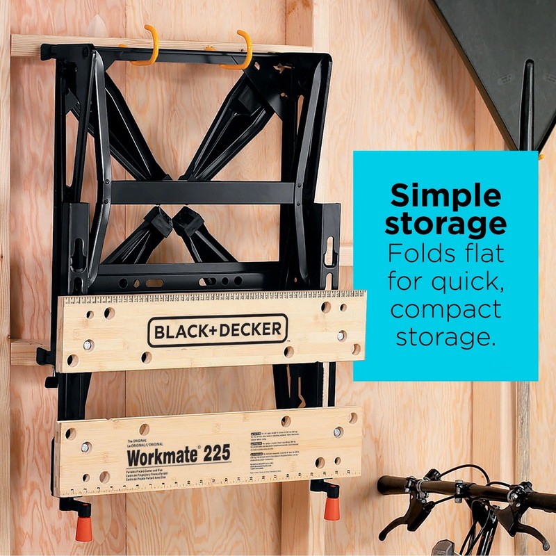 BLACK+DECKER Portable Work Bench And Vise -WM225-A gallery