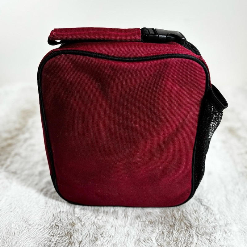 Dickies Maroon & Black Soft-Sided Lunch Box Cooler Bag gallery